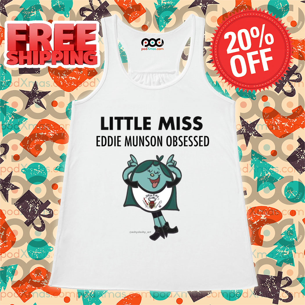 Little Miss Eddie Munson Obsessed 2024 Shirt
