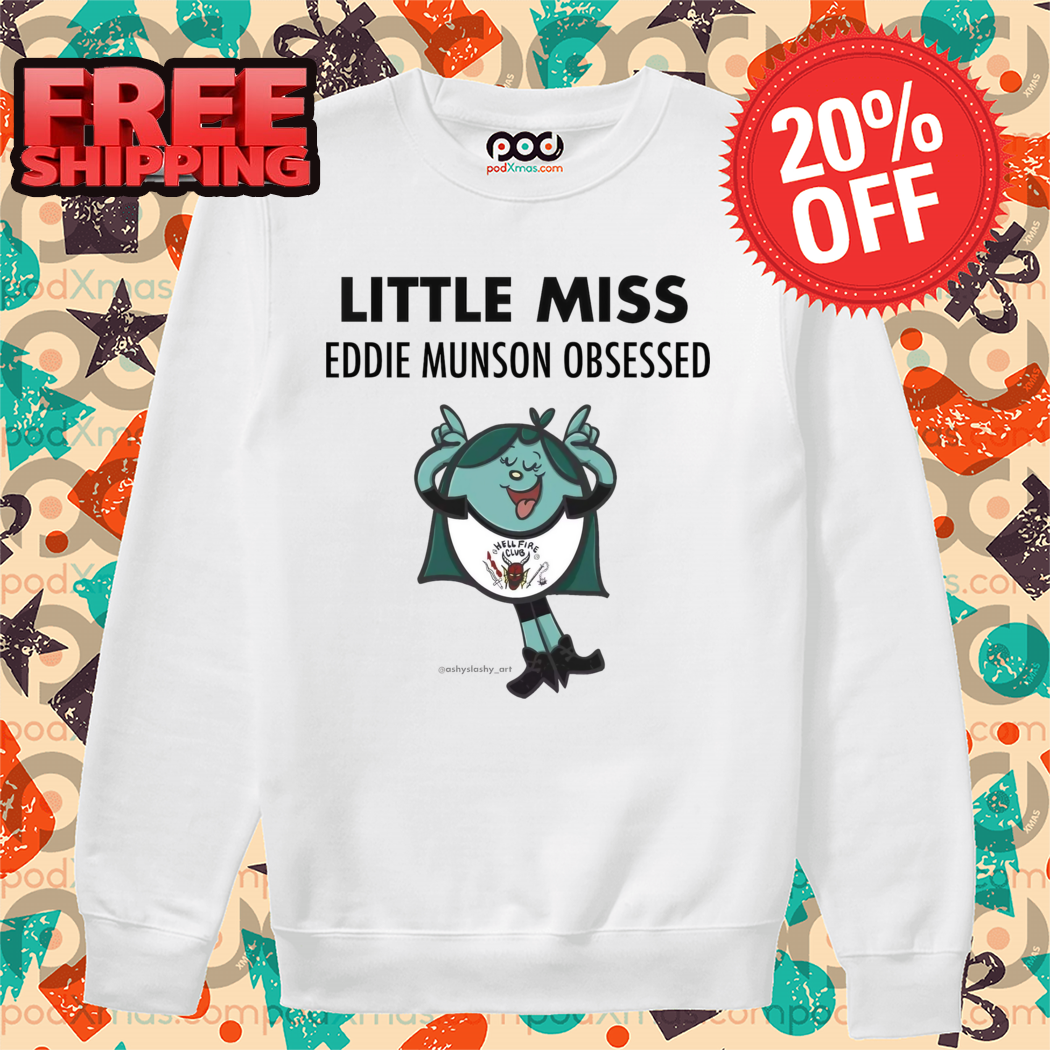 Little Miss Eddie Munson Obsessed 2024 Shirt