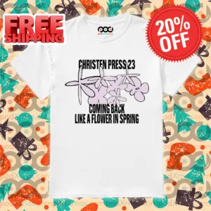 Christen Press 23 Coming Back Like A Flower In Spring Vintage Shirt