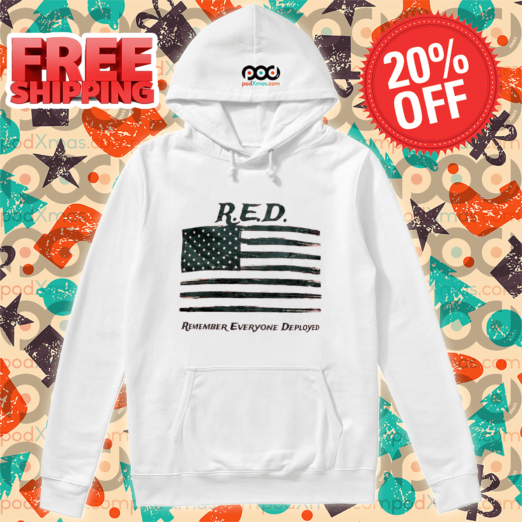 RED Remember Everyone Deployed American Flag Vintage 2024 Shirt