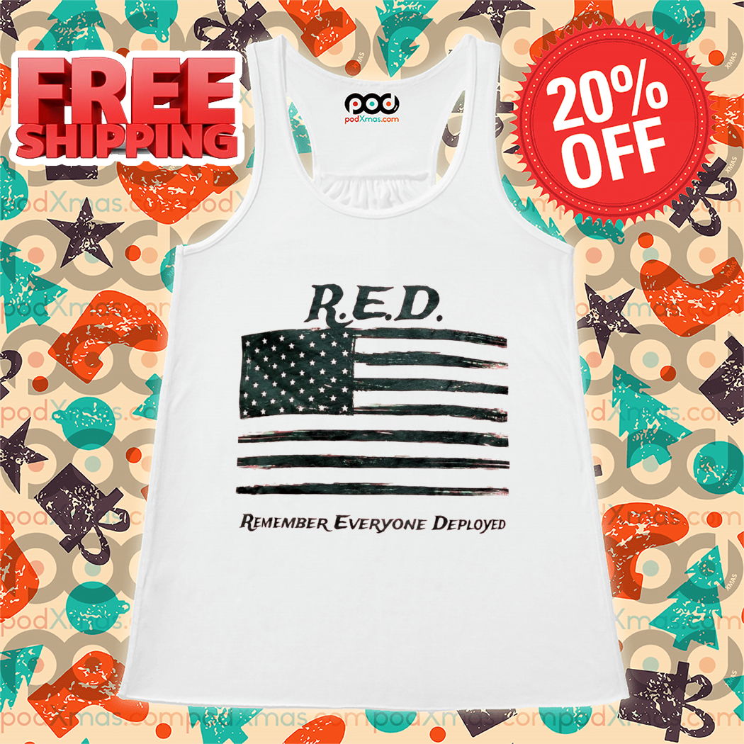 RED Remember Everyone Deployed American Flag Vintage 2024 Shirt