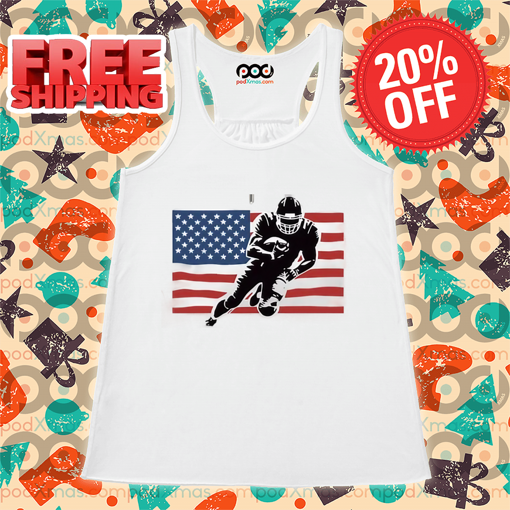 Basketball Player Run American Flag 2024 Shirt