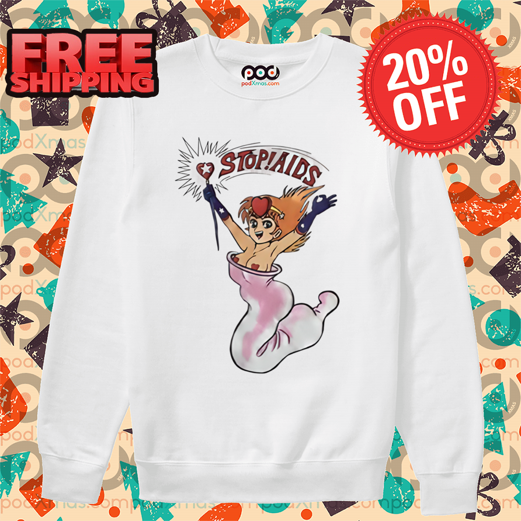 Stop Aids Sailor Moon 2024 Shirt