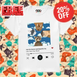 Rocket Racoon Into The Forever And Beautiful Sky Guardian Galaxy 3 Shirt
