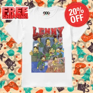 The Simpsons Lenny Leonard Drinking Time 2024 Shirt