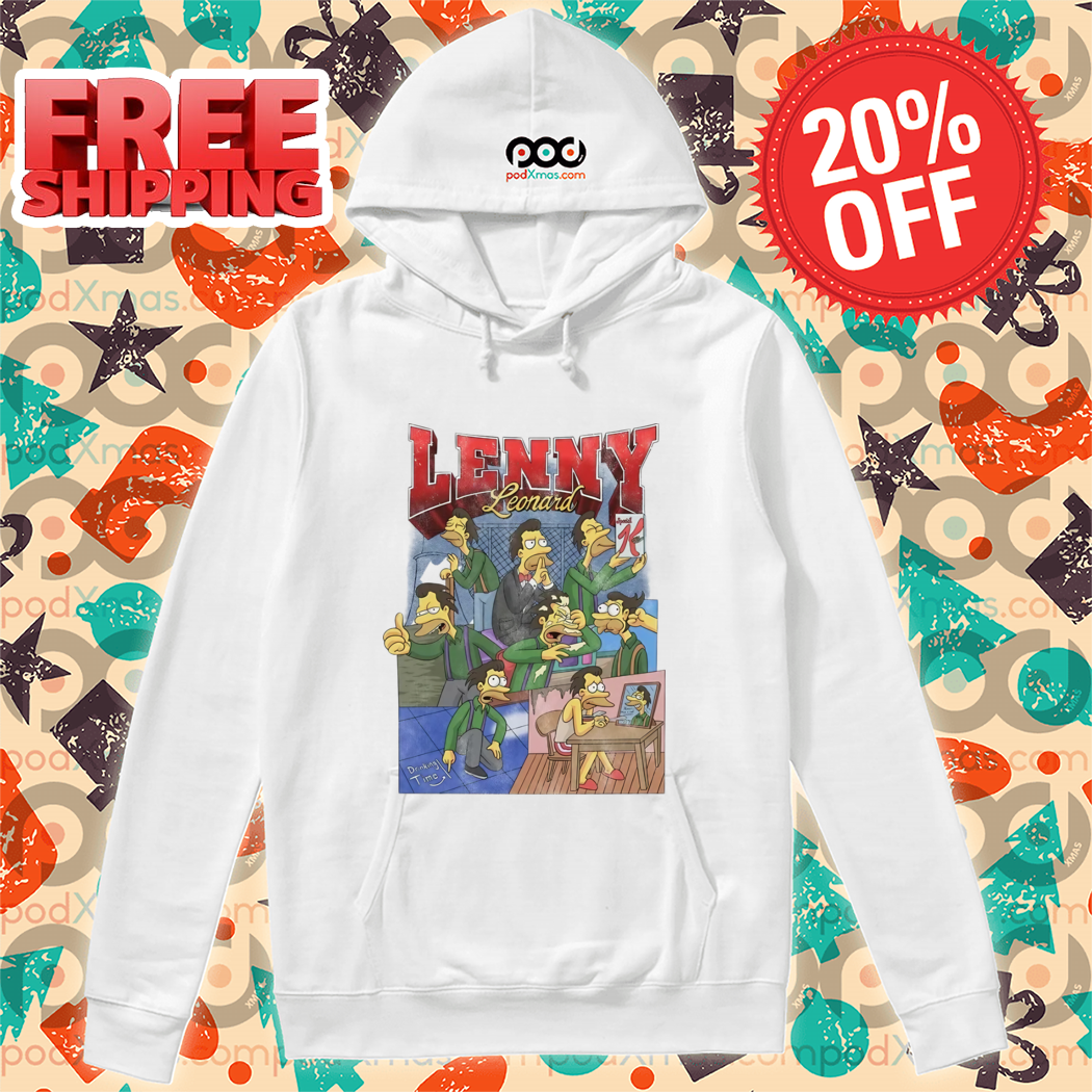 The Simpsons Lenny Leonard Drinking Time 2024 Shirt
