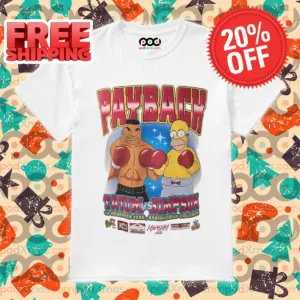 The Simpsons Boxing Payback Tatum vs Simpson 2024 Shirt