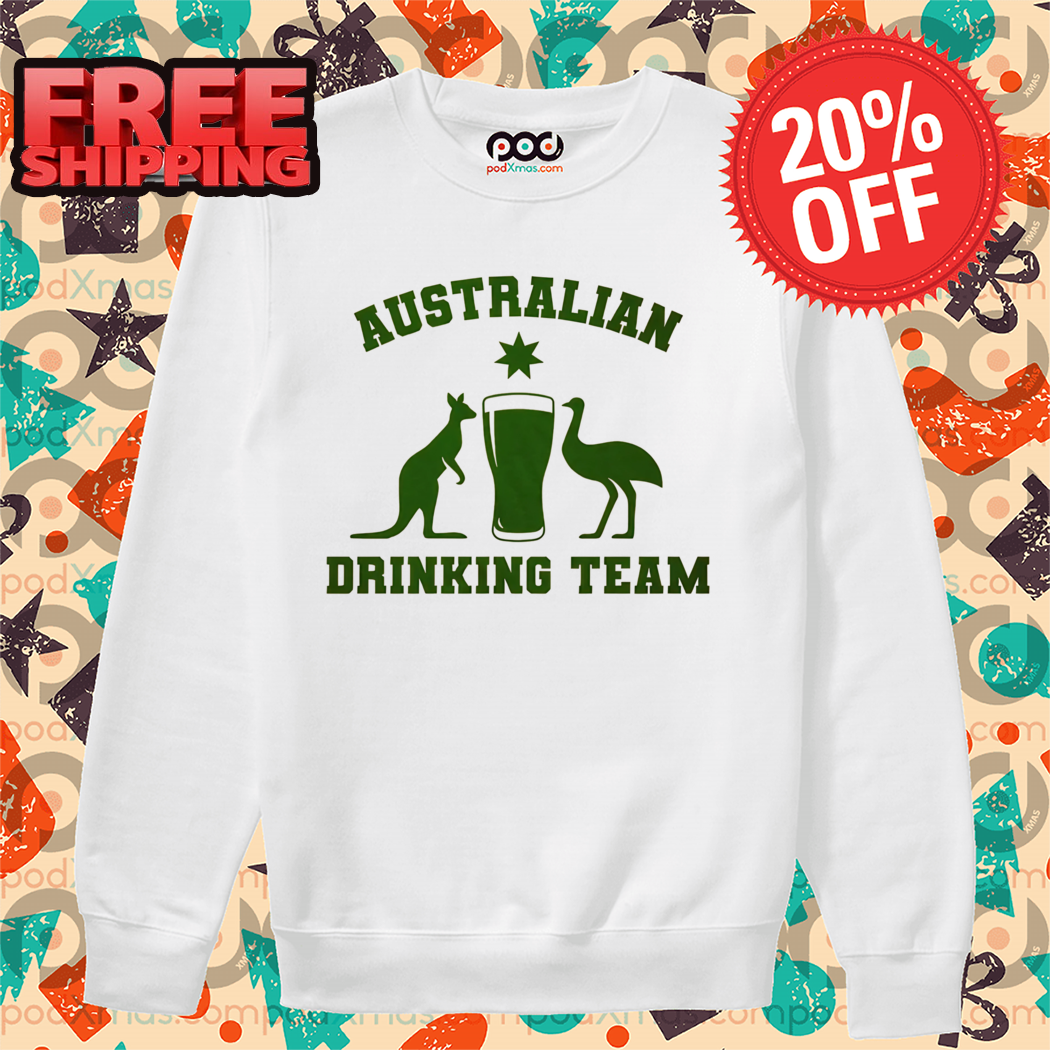 Ostrich Kangaroo Australian Drinking Team 2024 Shirt Ostrich Kangaroo Australian Drinking Team 2024 Shirt