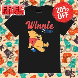 Winnie The Pooh Blues Smoking 2024 Shirt