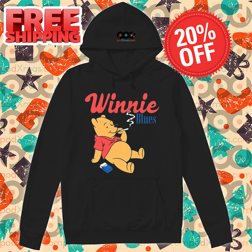 Winnie The Pooh Blues Smoking 2024 Shirt