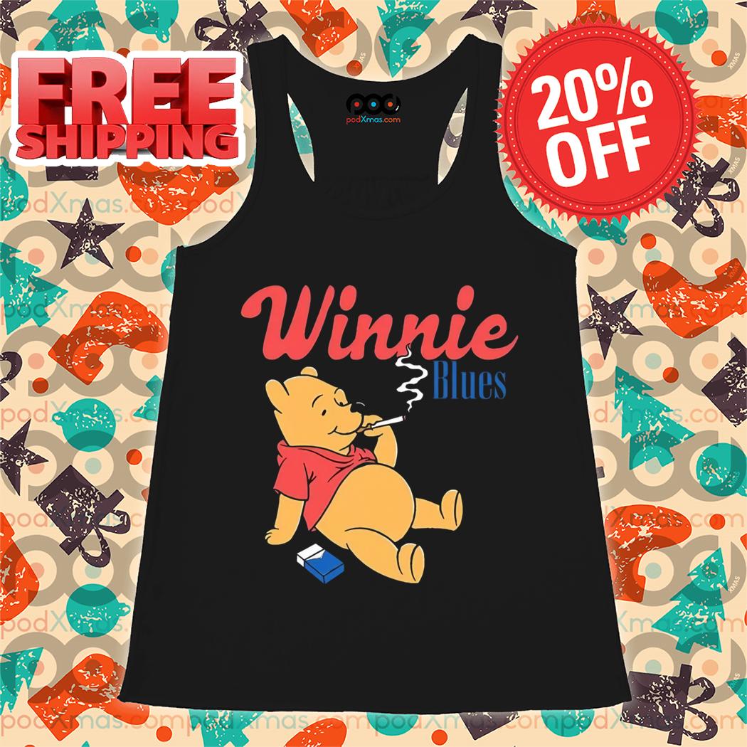 Winnie The Pooh Blues Smoking 2024 Shirt