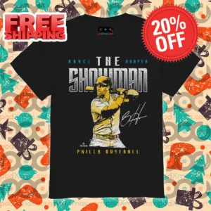 The Showman Bryce Harper Philadelphia Phillies Signature 2024 MLB Vintage Shirt