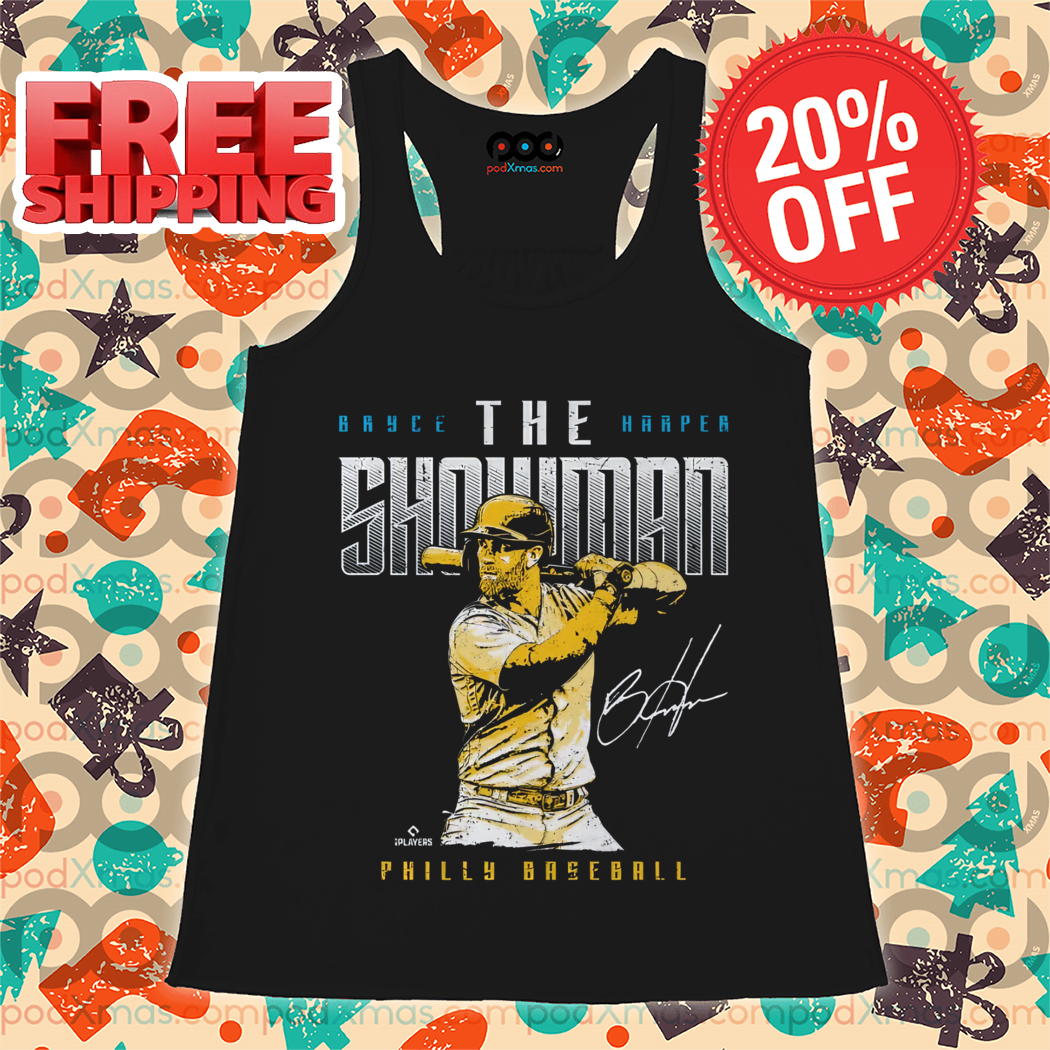 The Showman Bryce Harper Philadelphia Phillies Signature 2024 MLB Vintage Shirt