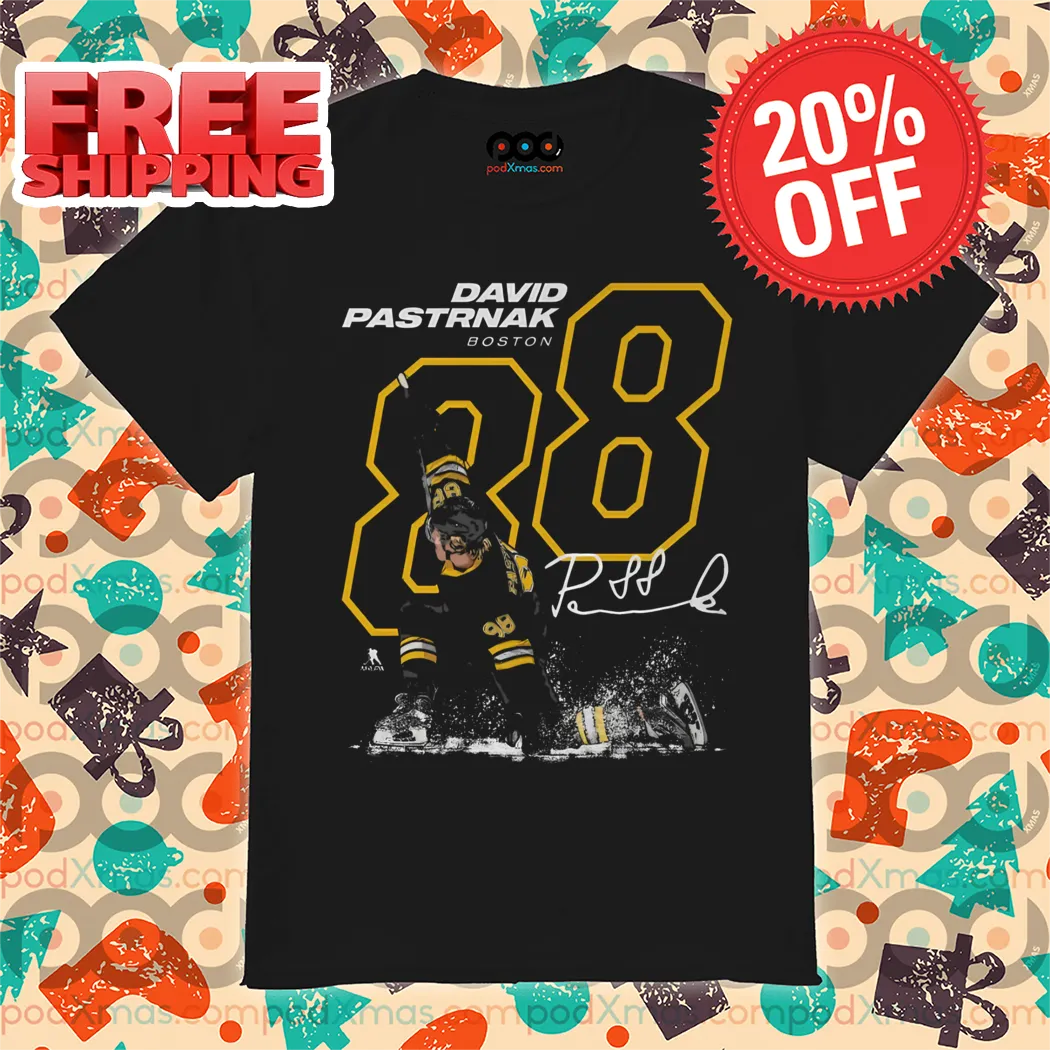 David Pastrnak 88 Boston Bruins Signature 2024 Shirt