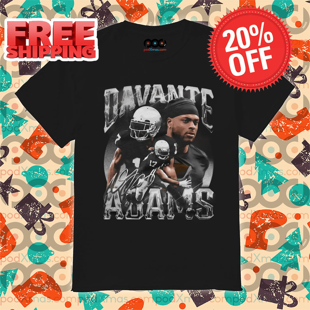Davante Adams Las Vegas Raiders NFL Signature 2024 Shirt