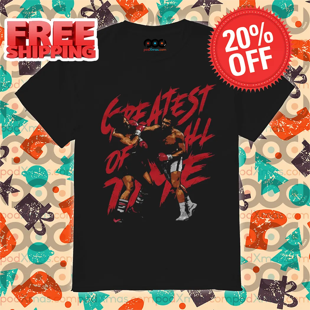 Muhammad Ali Greatest Of All Time 2024 Vintage Shirt