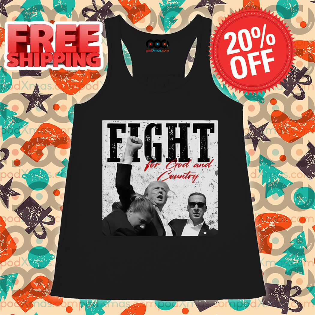 Trump Fight For God And Country Vintage 2024 Shirt