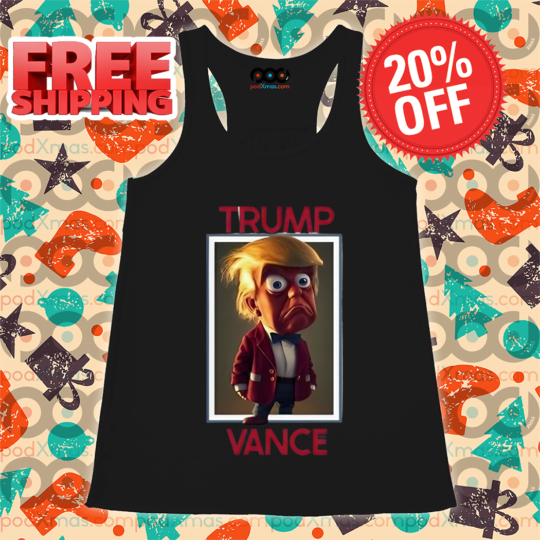 Trump JD Vance Presidential Cartoon 2024 Shirt