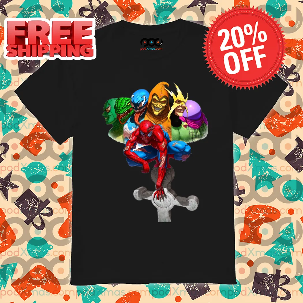 Marvel Spider Man Sinister Six Comic Shirt