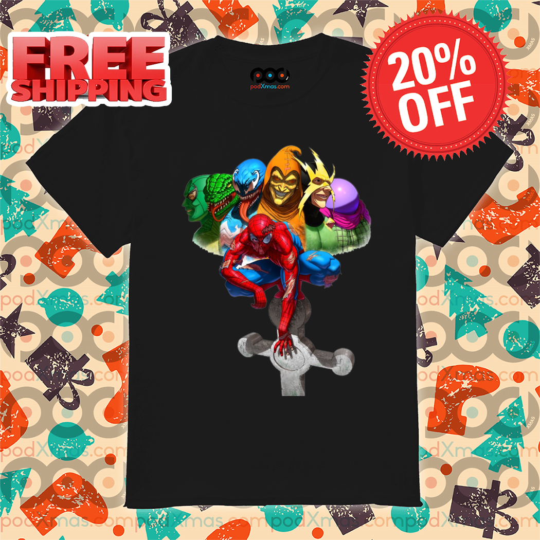 Marvel Spider Man Sinister Six Comic Shirt