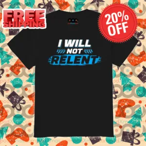 Michael A Gayed Wearing I Will Not Relent Shirt
