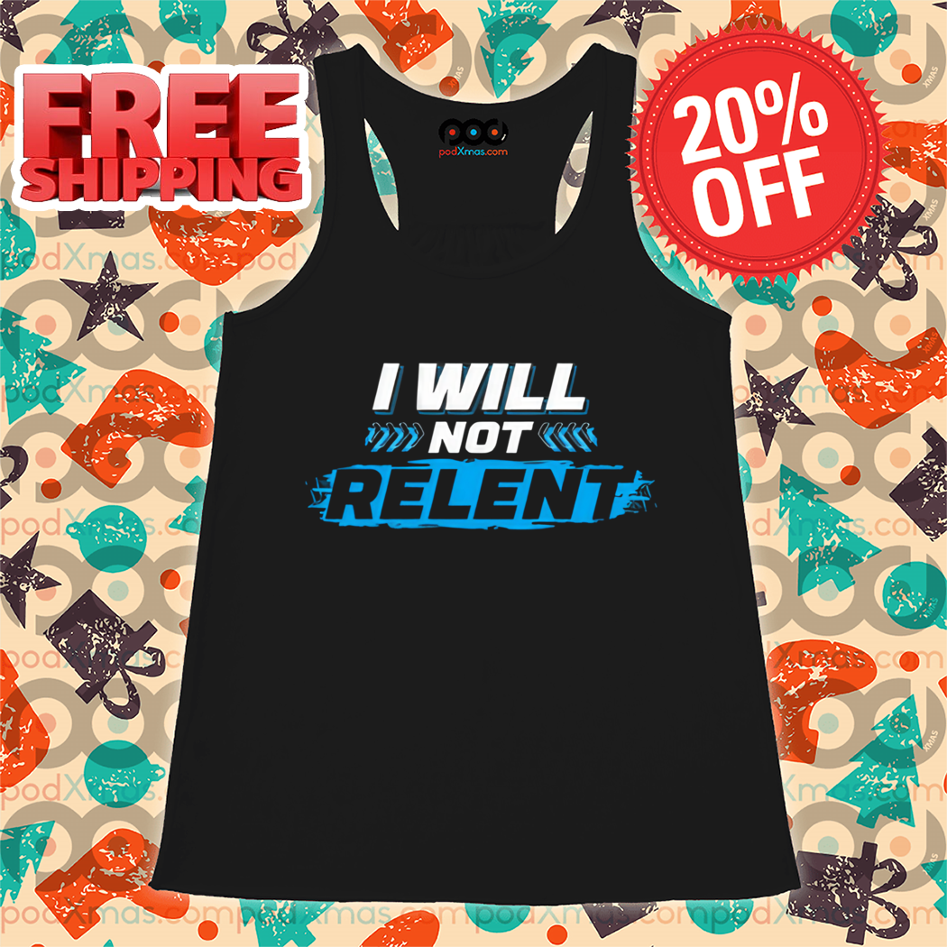 Michael A Gayed Wearing I Will Not Relent Shirt
