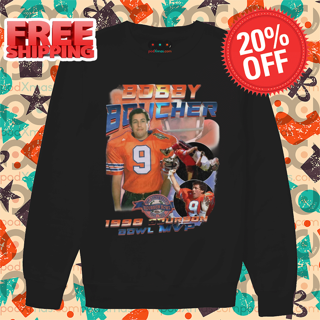 The Waterboy Adam Sandler Bobby Boucher 1989 Bourbon Bowl MVP Shirt
