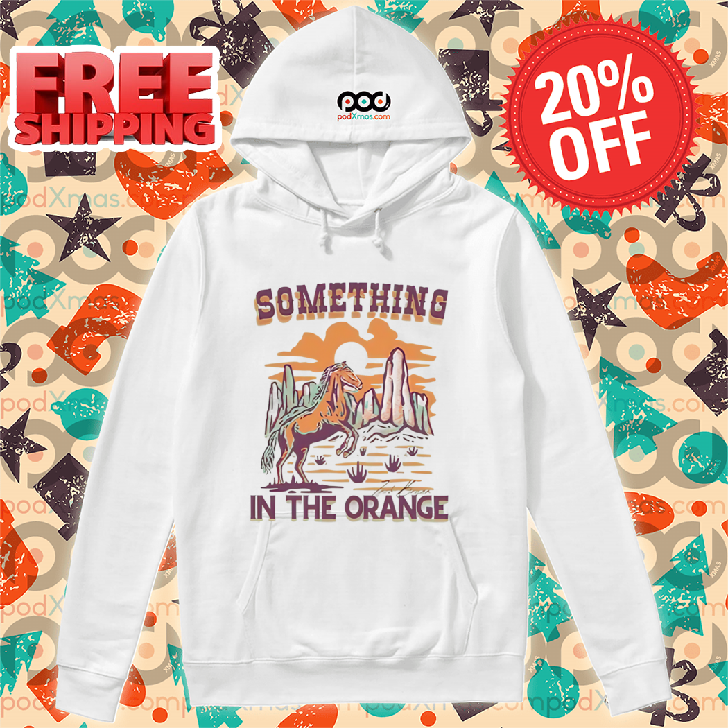 Horse Something In The Orange Zach Bryan Retro Sunset 2024 Shirt