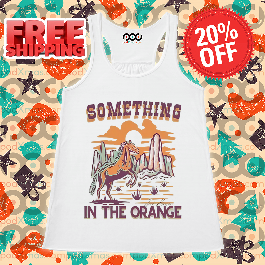 Horse Something In The Orange Zach Bryan Retro Sunset 2024 Shirt