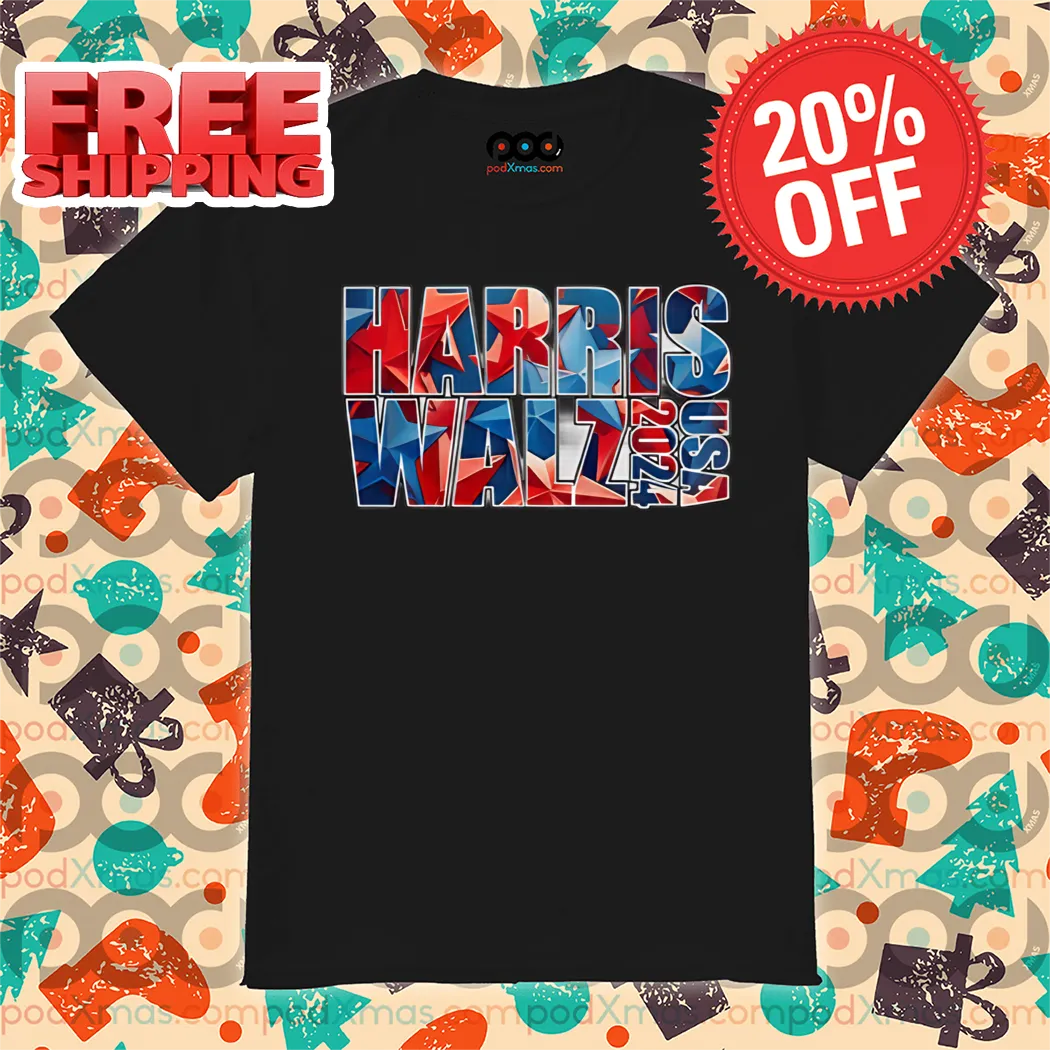 Harris Walz 2024 USA Shirt