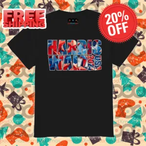Harris Walz 2024 USA Shirt