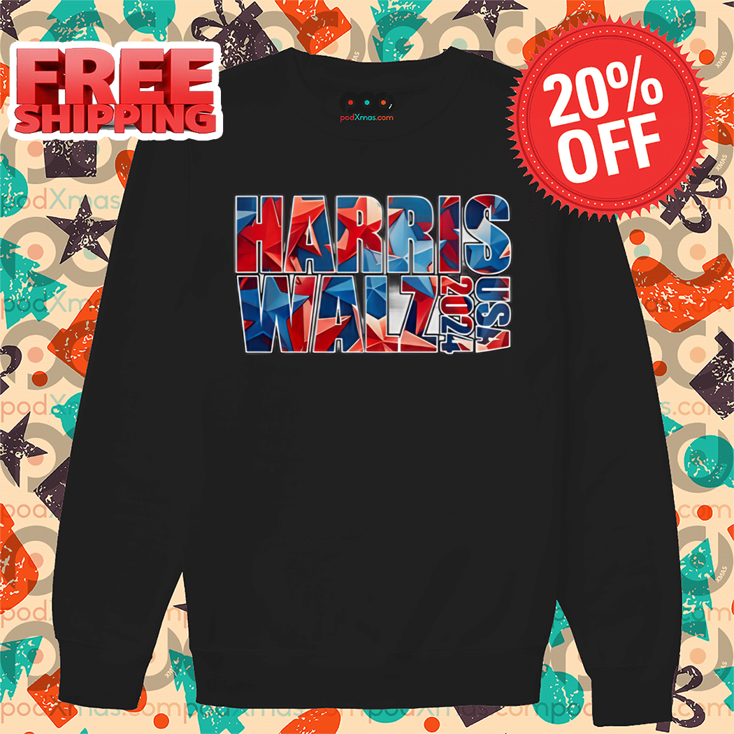 Harris Walz 2024 USA Shirt