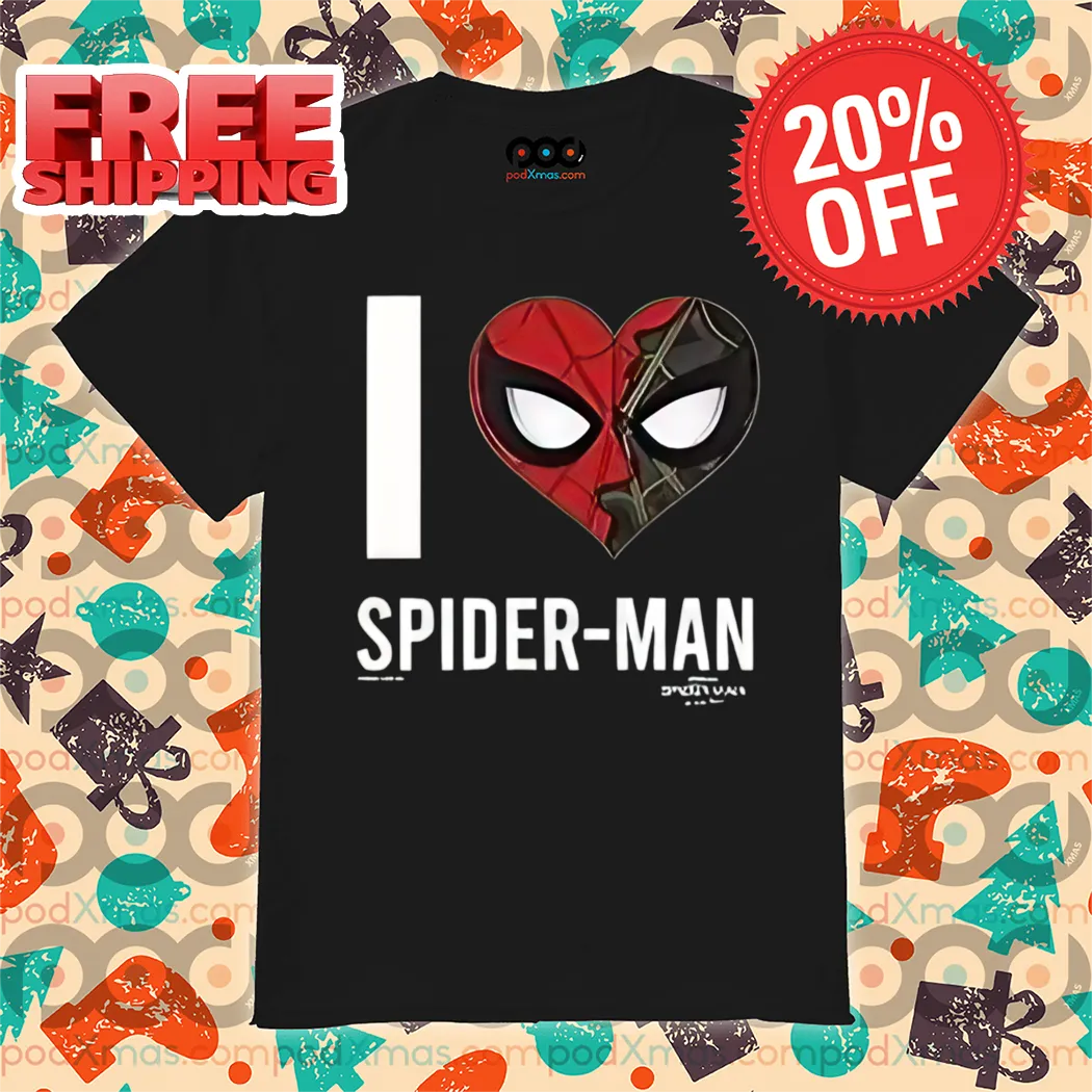 Marvel I Love Spider Man No Way Home Shirt