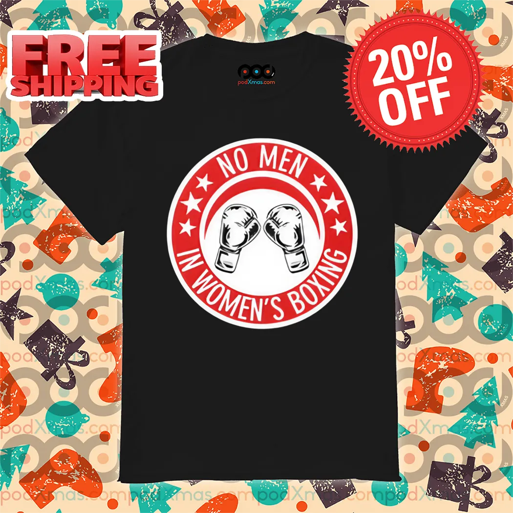 No Men In Womens Boxing 2024 Shirt