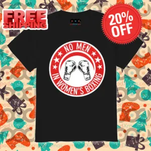 No Men In Womens Boxing 2024 Shirt