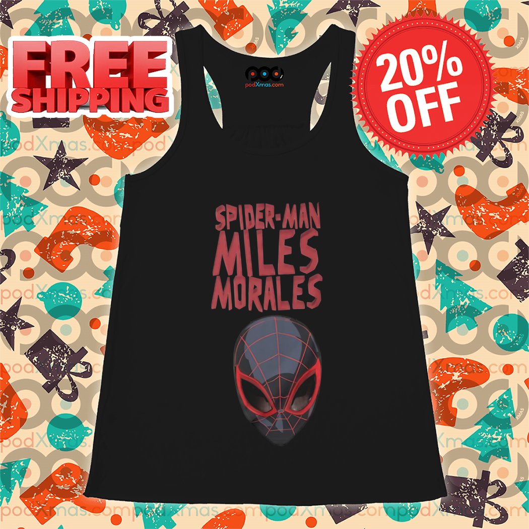 Spider Man Head Miles Morales Into The Multiverse 2024 Shirt