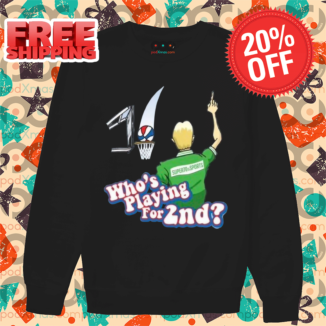 Larry Bird Whos Playing For 2nd Super70s Sports Shirt