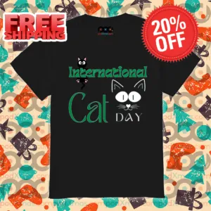 International Cat Day 2024 Shirt