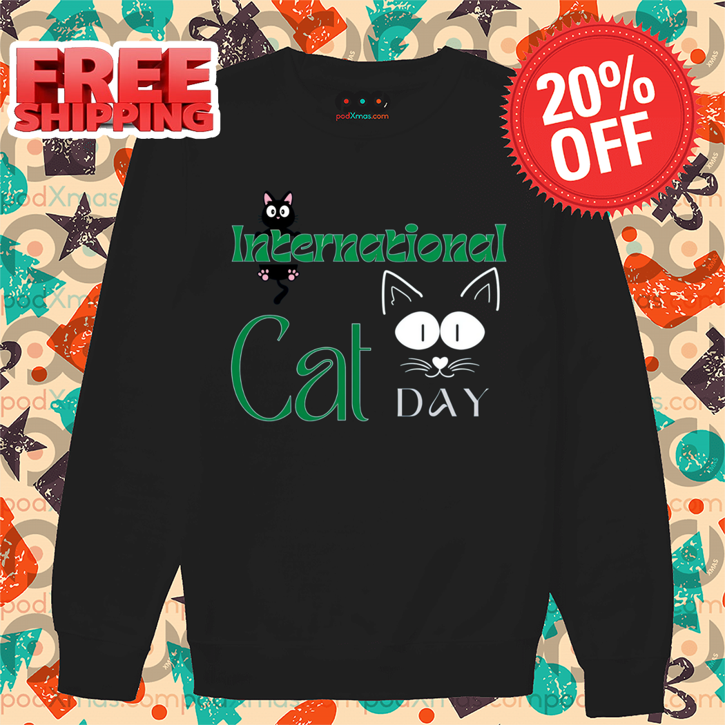 International Cat Day 2024 Shirt