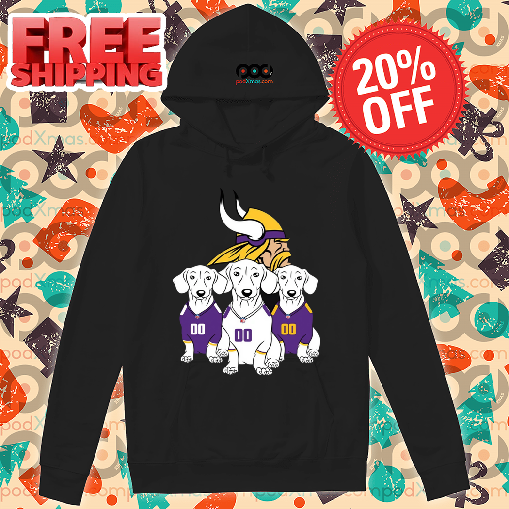 Minnesota Vikings Dachshund Dogs NFL 2024 Shirt