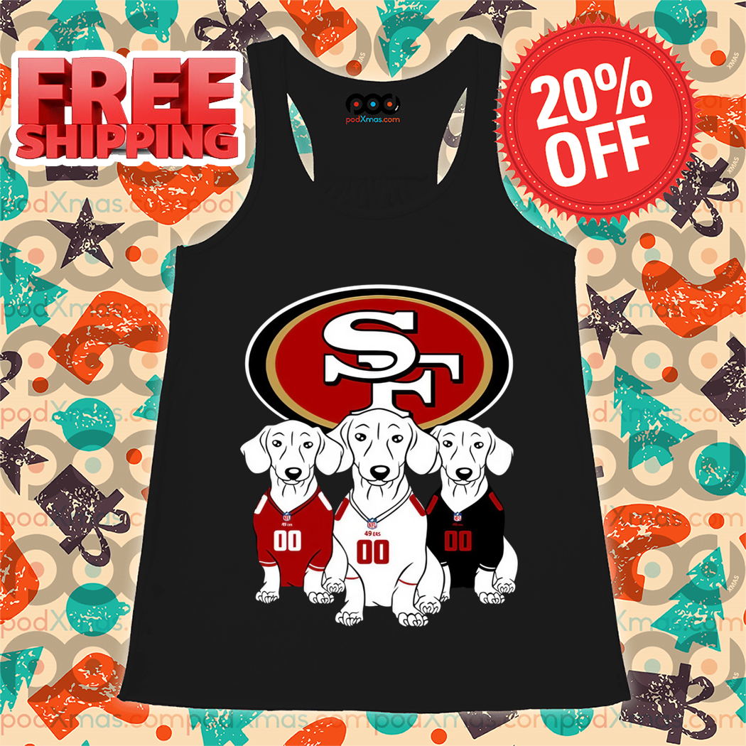 San Francisco 49ers Dachshund Dogs NFL 2024 Shirt