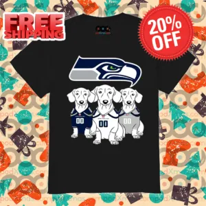 Seattle Seahawks Dachshund Dogs NFL 2024 Shirt