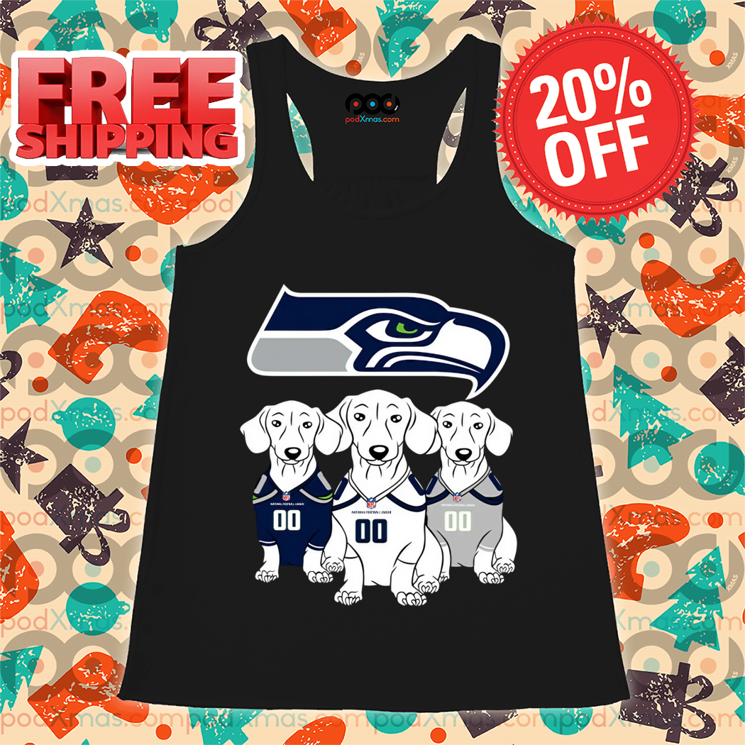 Seattle Seahawks Dachshund Dogs NFL 2024 Shirt