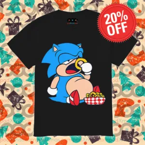 Sonic Fat Eat Snakes Shirt