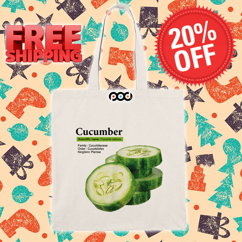 Cucumber Slice Of Cucumber Retro Tote Bag