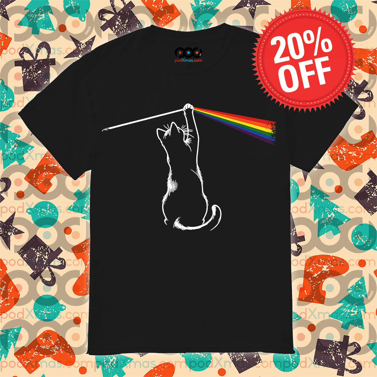 Cat Play With Pink Floyd 2024 Shirt