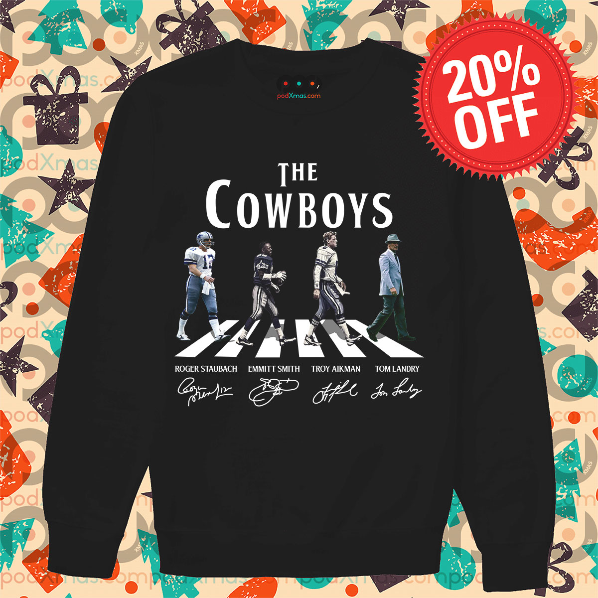 The Cowboys Abbey Road Crosswalk Shirt 8 The Cowboys Abbey Road Crosswalk Long Sleeve