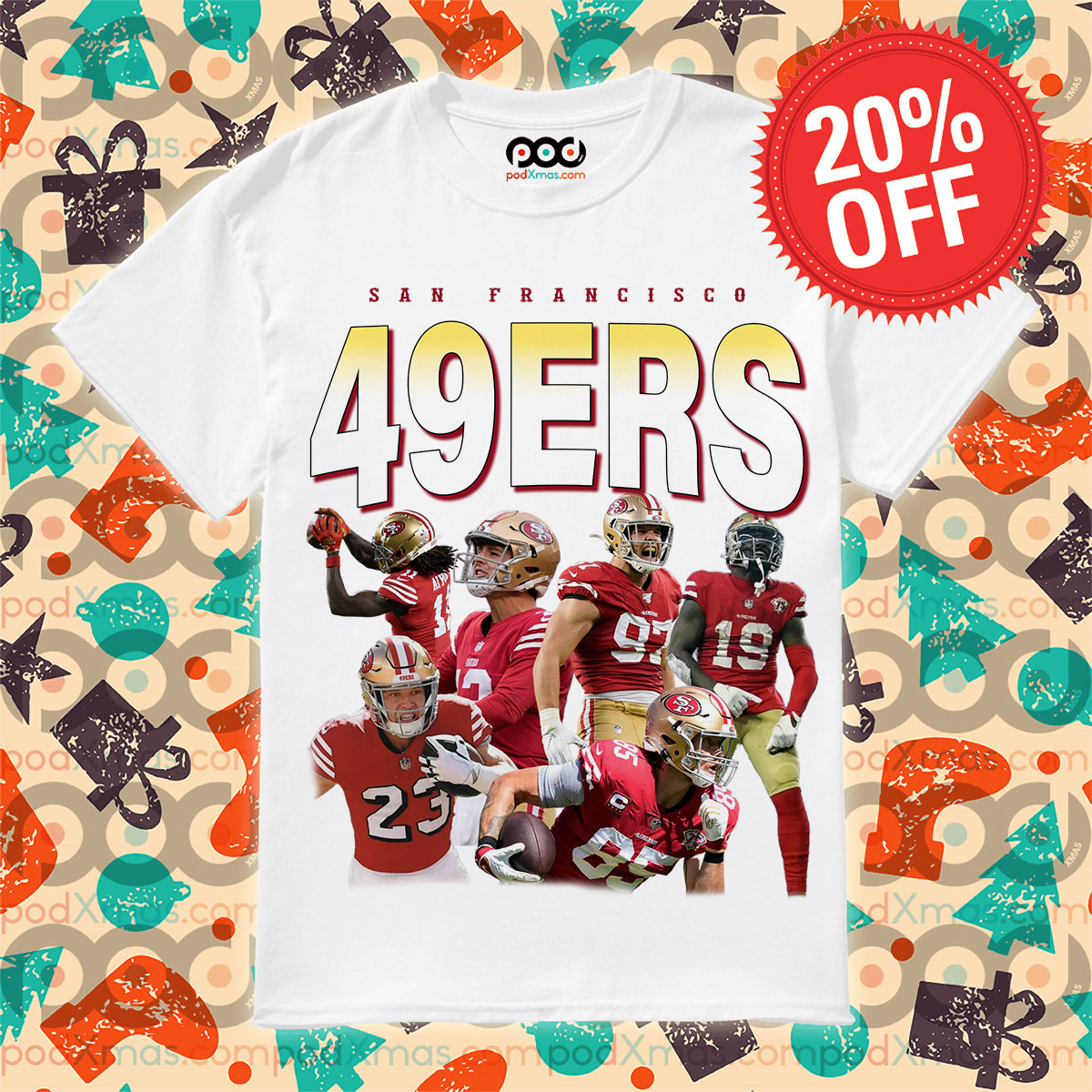 Elevate Your Wardrobe with Iconic T-Shirts for Every Passion 2 San Francisco 49ers Team All Player Legend Shirt