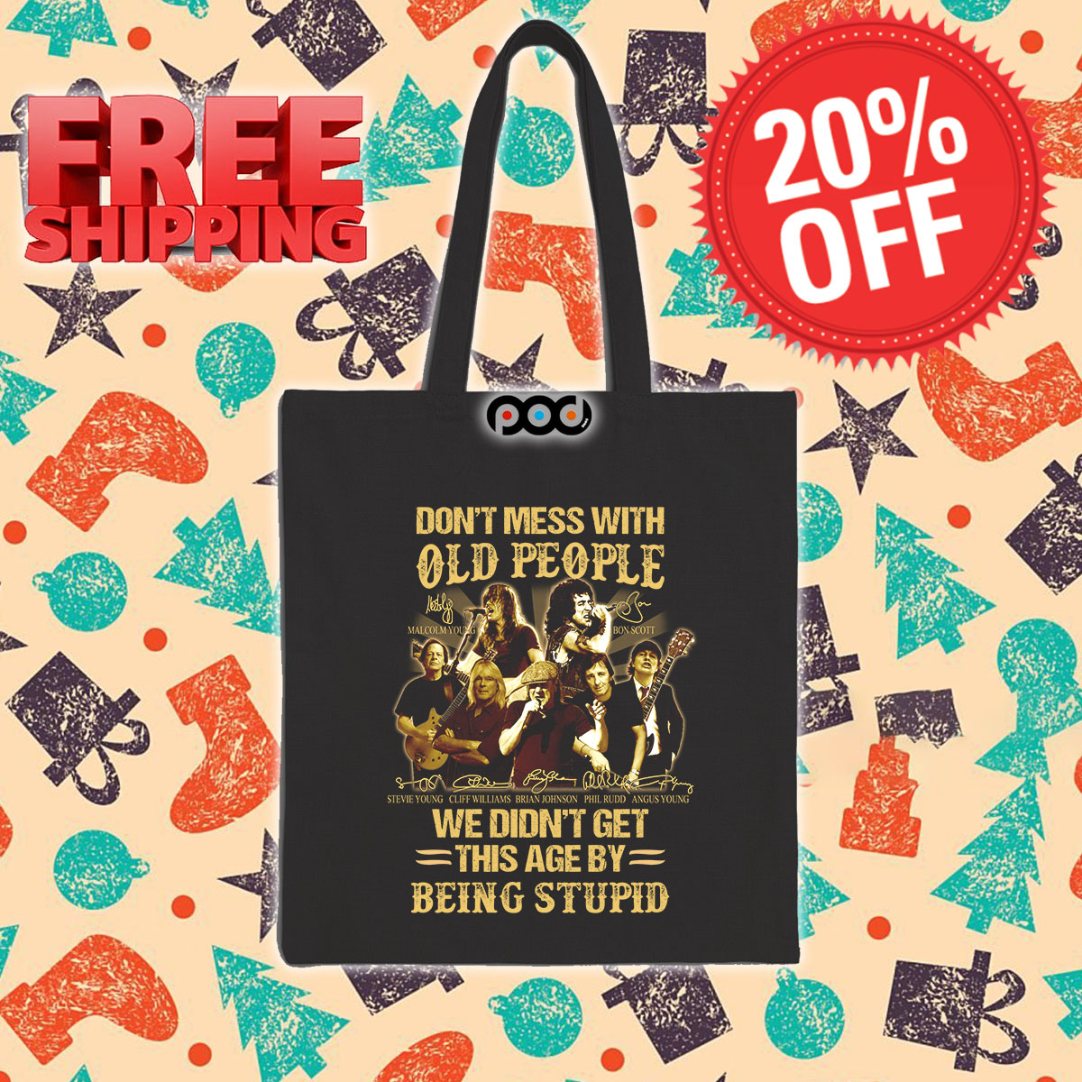 The Cowboys Abbey Road Crosswalk Tote Bag The Cowboys Abbey Road Crosswalk Tote Bag