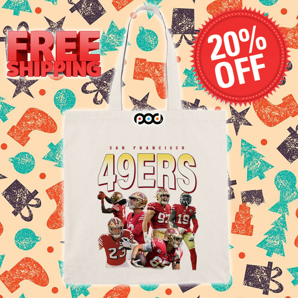 San Francisco 49ers Team All Player Legend Shirt 13 San Francisco 49ers Team All Player Legend Tote Bag
